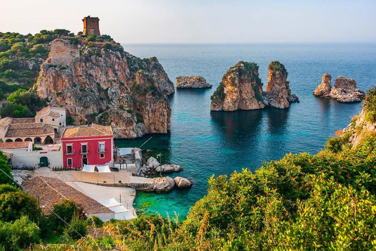 La Casa Nel Borgo Villa Scopello  Bagian luar foto